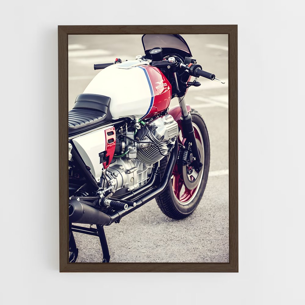 Poster Moto Guzzi en Pause (vue 5)